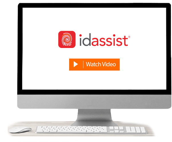 Computer screen contains a video about ID Assist. Click for more details.